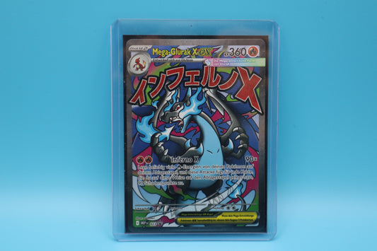 Mega-Glurak X ex -  Mega Promo - Deutsch - NM